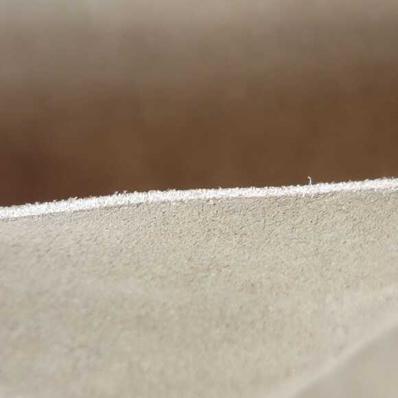 70s Bohemian Suede Midi Skirt Authentic Vintage - Picture 8 of 9